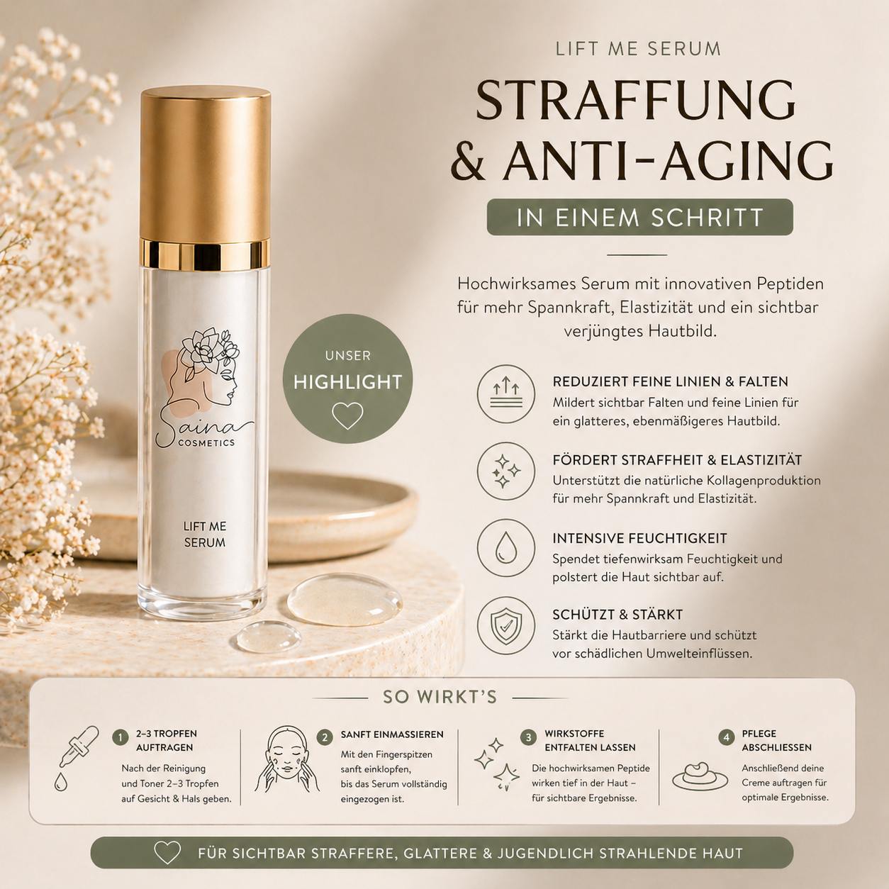 Anti-Aging Pflegeset – gegen Falten & Linien
