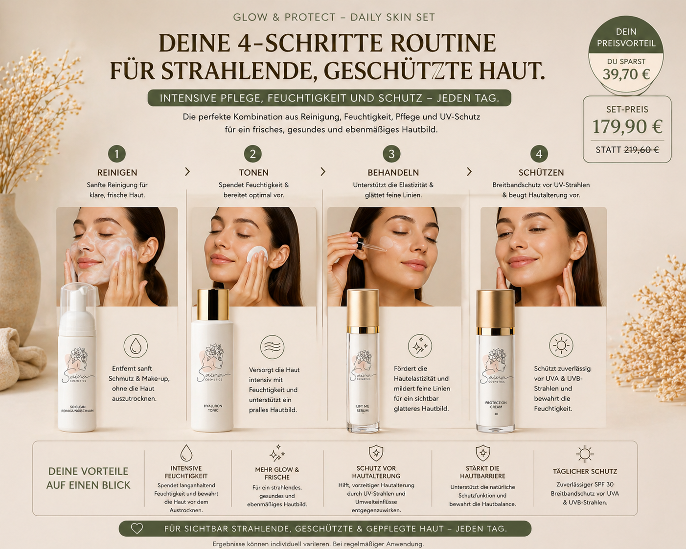Glow & Protect – Daily Skin Set