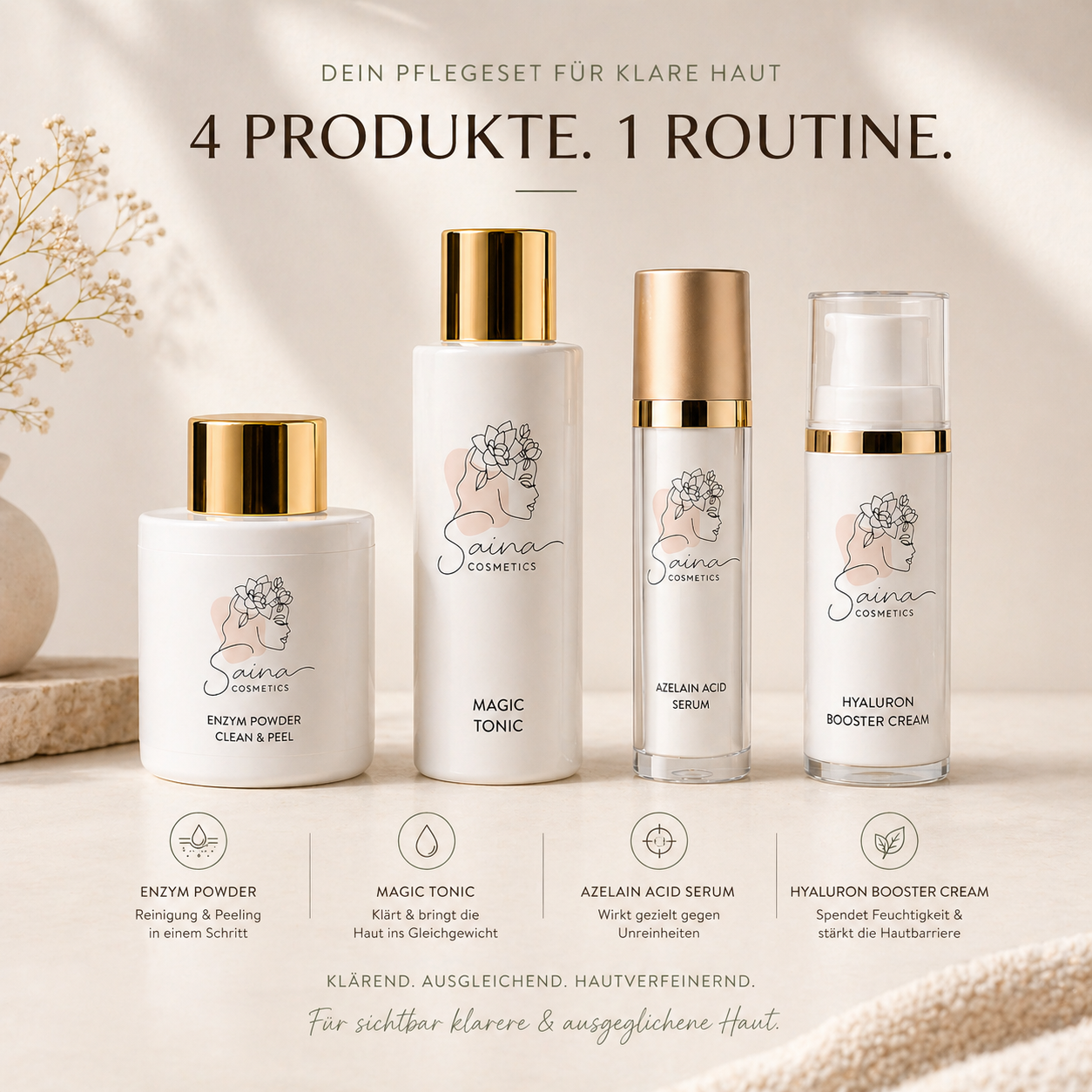 Clear Skin - Pflegeset gegen Unreinheiten